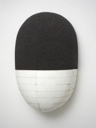 #55, 2005-08, 44 x 24 x 12 1/2 inches, enamel, oil, plaster, tar and wax